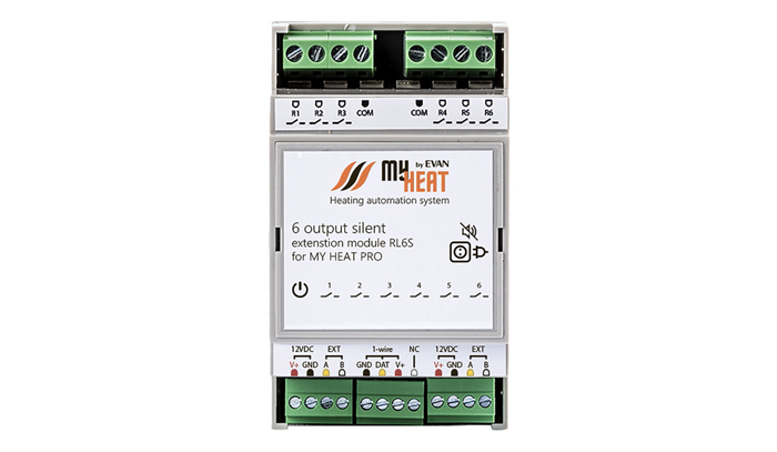Дискретный блок расширения MyHeat DI6